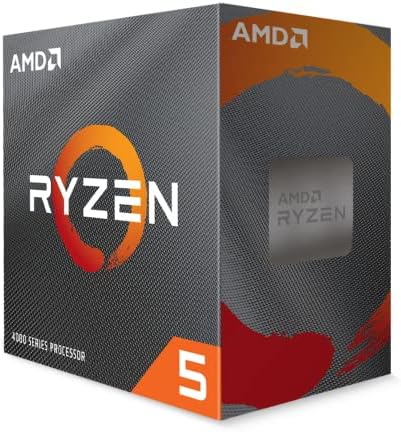 AMD Ryzen 5 4500 processor 3.6 GHz 8 MB L3 Box Zen2 7nm Wraith STEALTH Active Fan Air Cooler